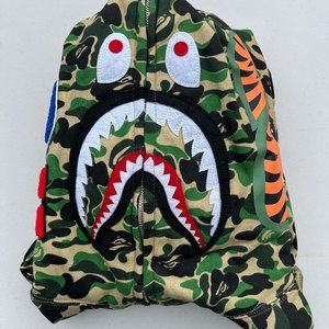 BAPE Men's Sweater Zip Up